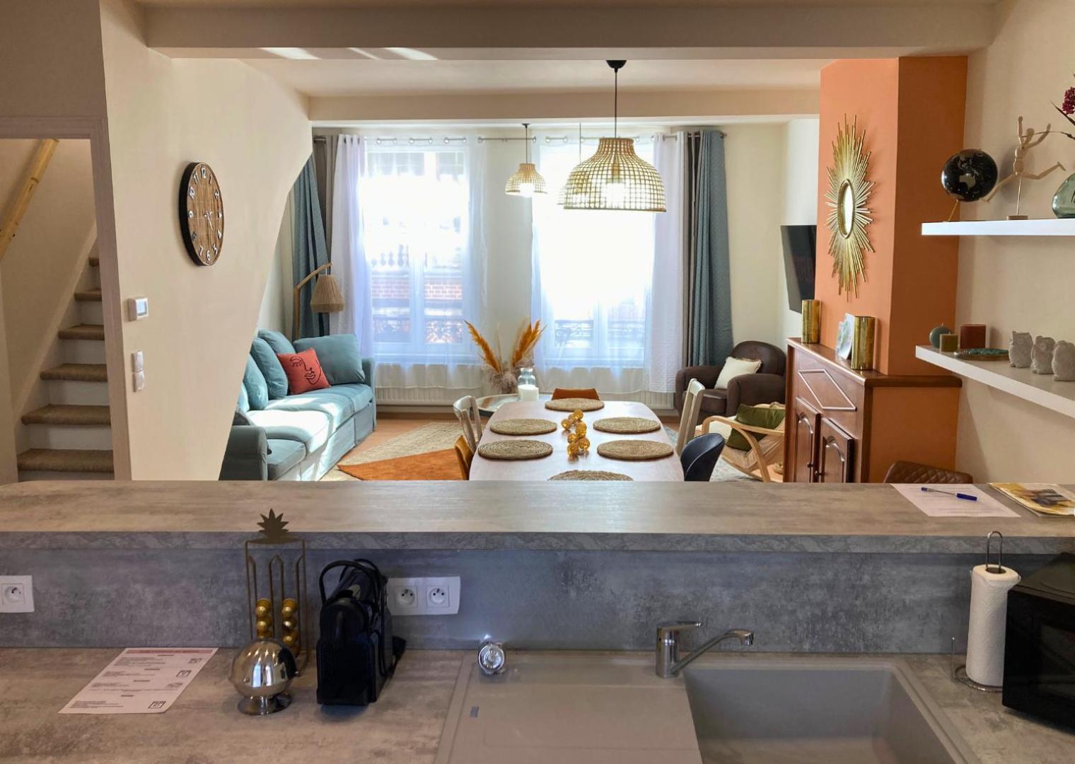 Le Bohemian Chic - 4 Chambres En Hypercentre De Saint-Omer, Ideal Pour Les Groupes Сент-Омер Экстерьер фото